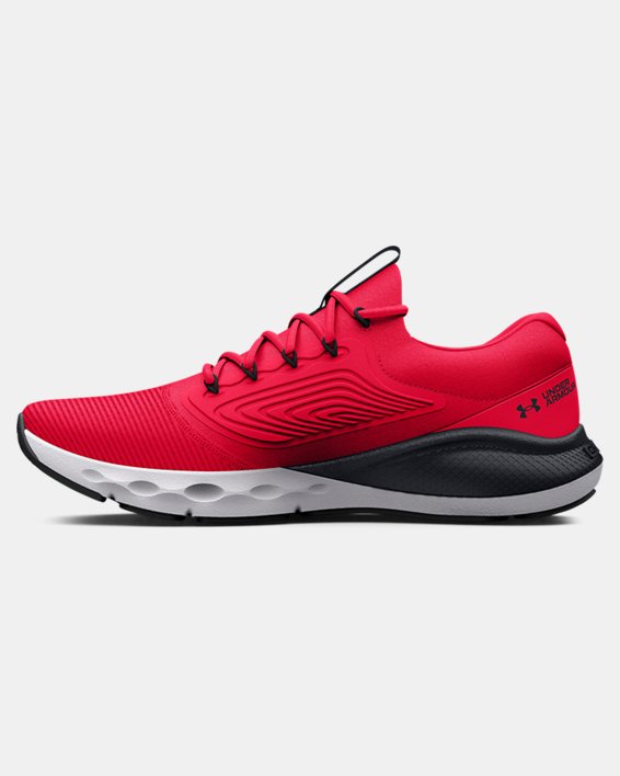 Men's UA Charged Vantage 2 Wide (2E) Running Shoes, Red, pdpMainDesktop image number 1